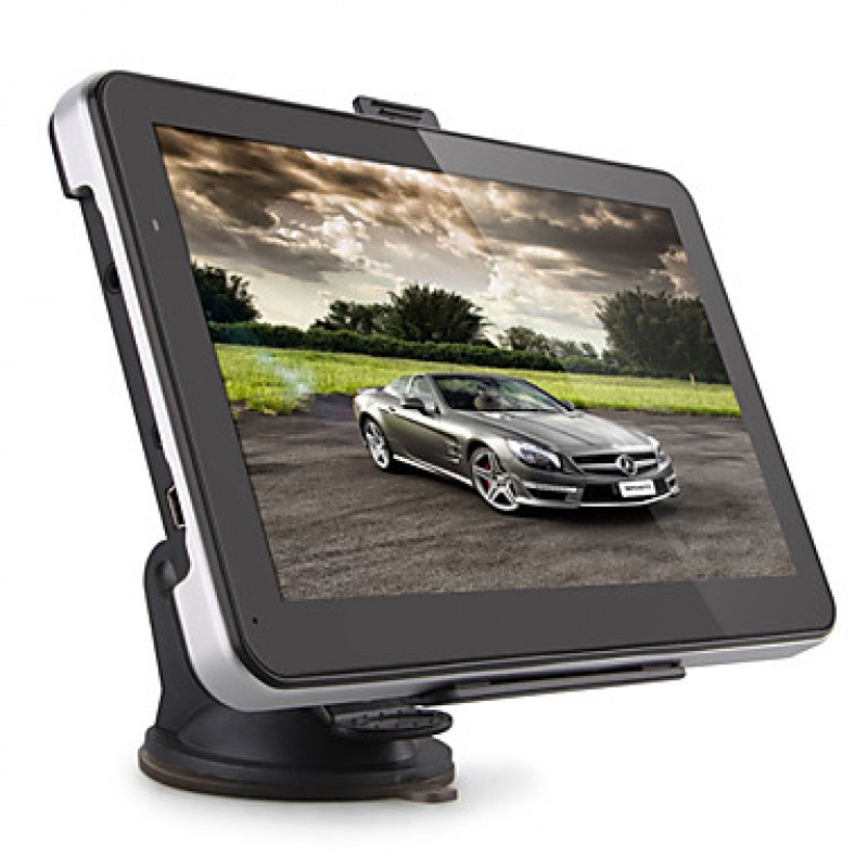 Car 7 Touch Screen GPS Navigation MTK 128MB RAM 8GB with West Europe Map
