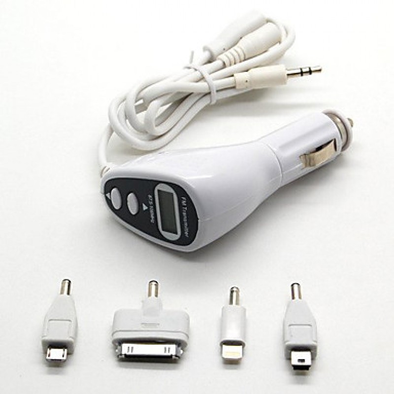 Car Kit FM Transmitter Modulator Charger For 5 5C 5S 4 4S 3GS