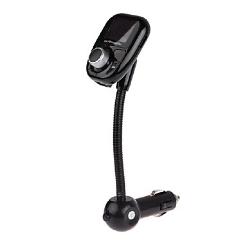 Car MP3 Audio Player Bluetooth FM Transmitter WithWireless FM Modulator Car Kit HandsFree LCD Screen USB Charger