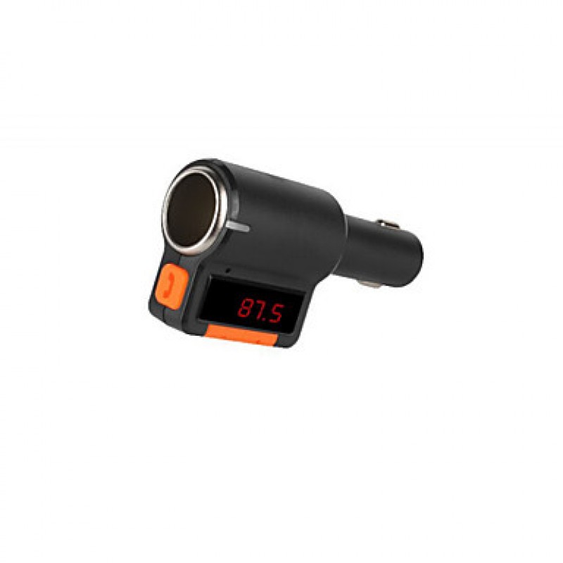 Bluetooth FM Transmitter With Car Lighter, Universal Wireless FM Transmitter/Mp3 Player/Car Charger