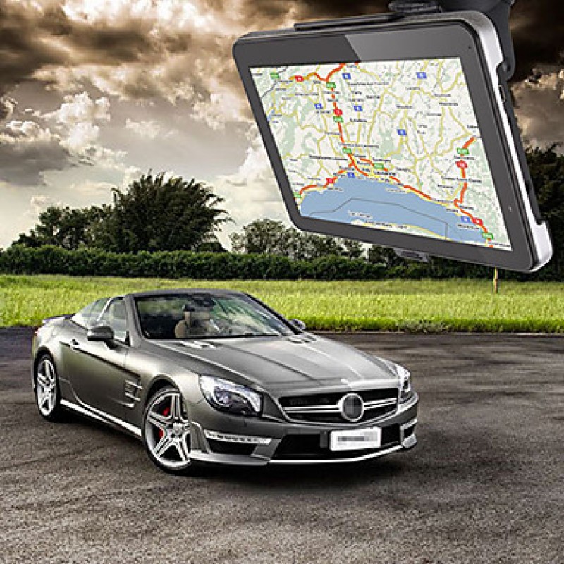 Car 7 Touch Screen GPS Navigation MTK 128MB RAM 8GB with West Europe Map