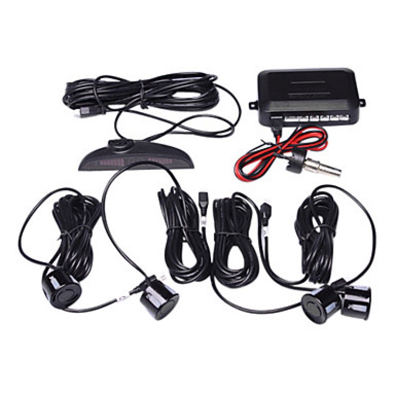 Parking System with 4 Radar+Control Box+LED Displa...