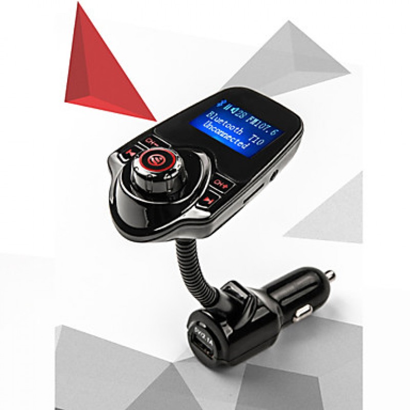 Bluetooth FM Transmitter, Universal Wireless FM Transmitter/Mp3 Player/Car Charger