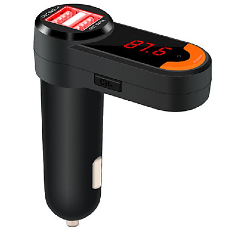 Bluetooth FM Transmitter, Universal Wireless FM Transmitter/Mp3 Player/Car Charger