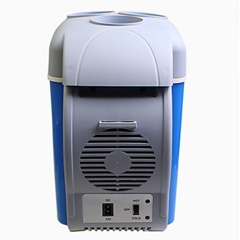  Car Portable Heating and Cooling Box with Cupholder/ Small Refrigerator for Car