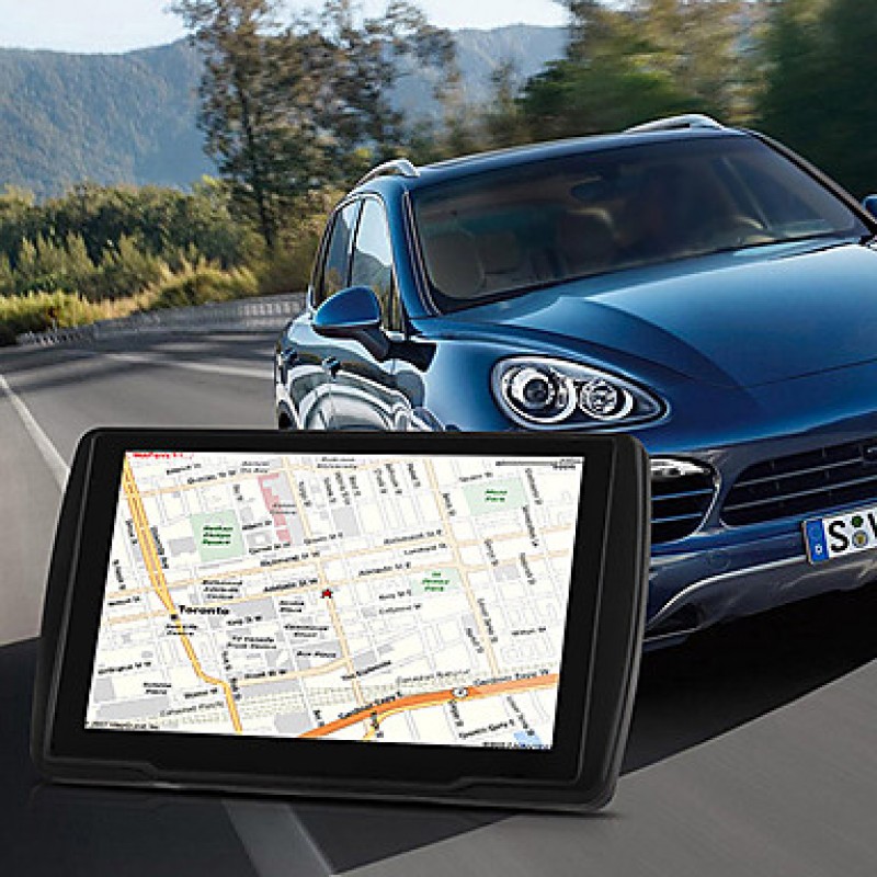 Car 5 Touchscreen GPS Navigation FM 128MB RAM 4GB + Europe Map