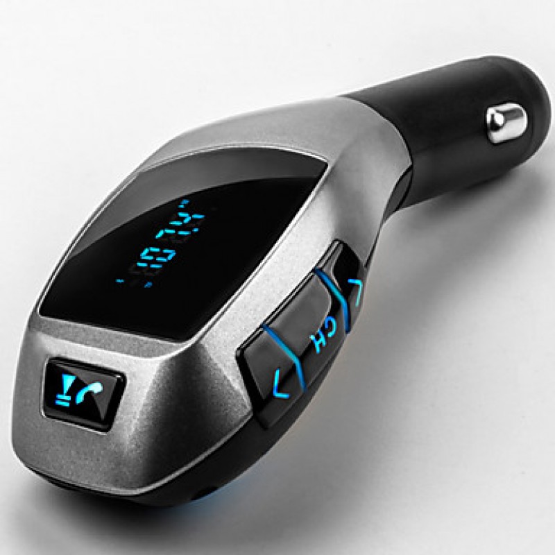 Bluetooth FM Transmitter, Universal Wireless FM Transmitter/Mp3 Player/Car Charger