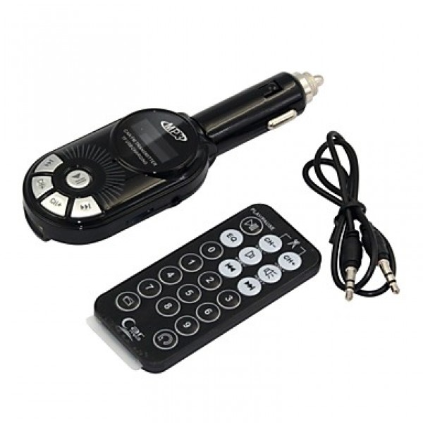Car FM Transmitter With Charging USB And Support m...