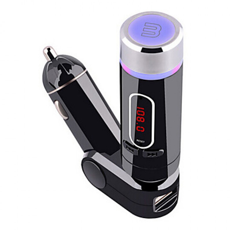 Wireless Bluetooth Car Kit New USB LCDMP3 Player FM Transmitter Handsfree Modulator