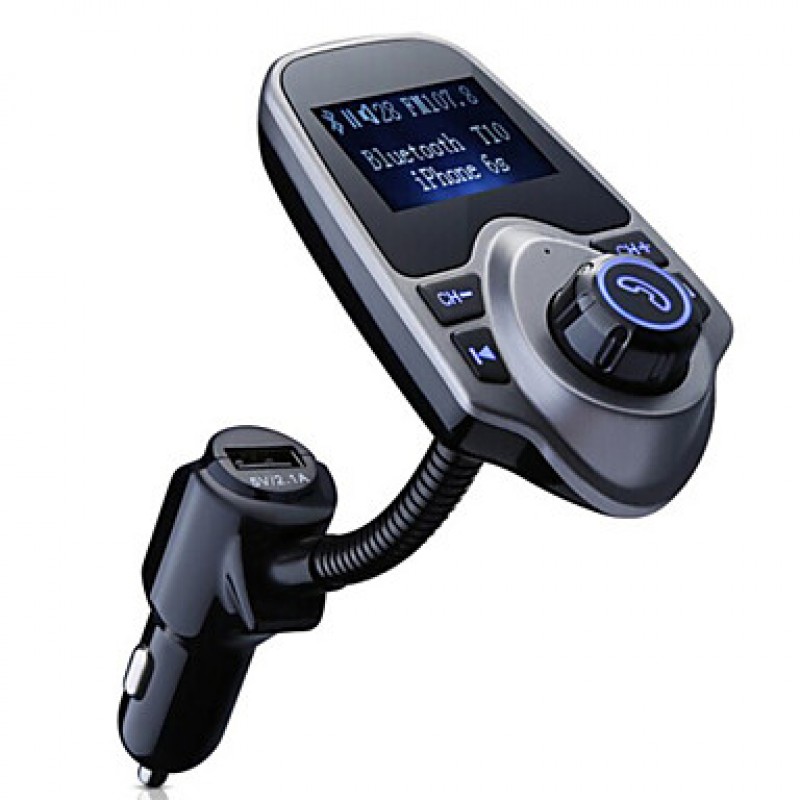 Bluetooth FM Transmitter, Universal Wireless FM Tr...