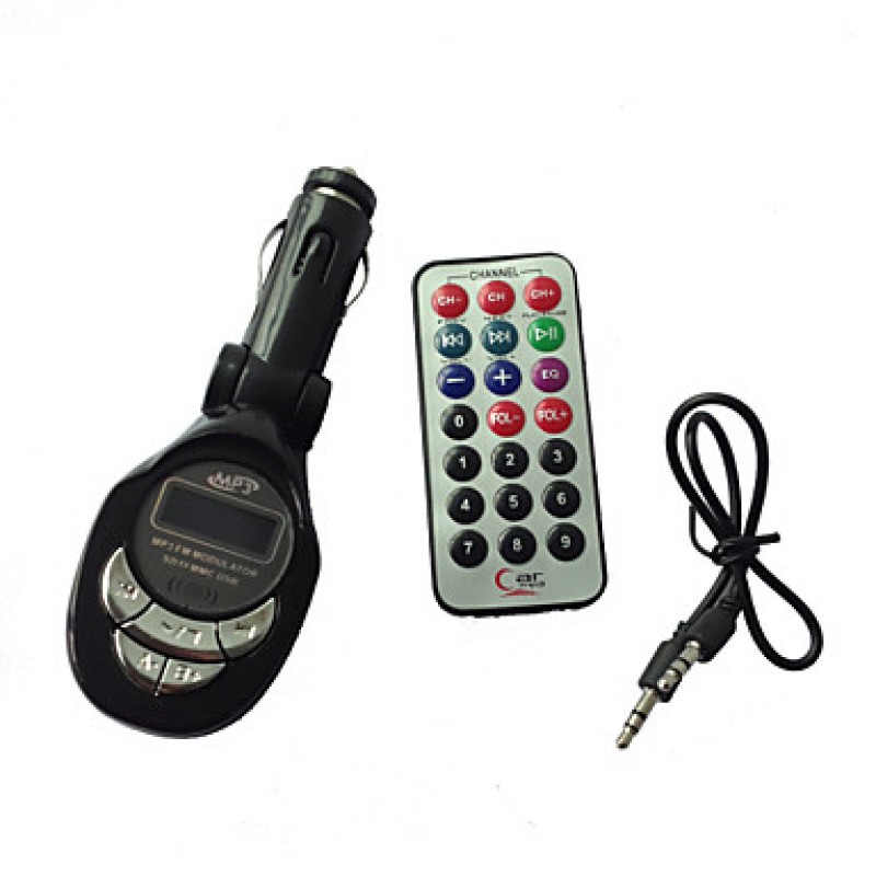 Car MP3 USB/SD/MMC/Player With FM Modulator